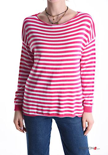Striped Cotton Sweater - ph 1