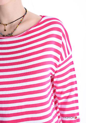 Striped Cotton Sweater - ph 4