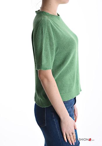 short sleeve Cotton Sweater - ph 3