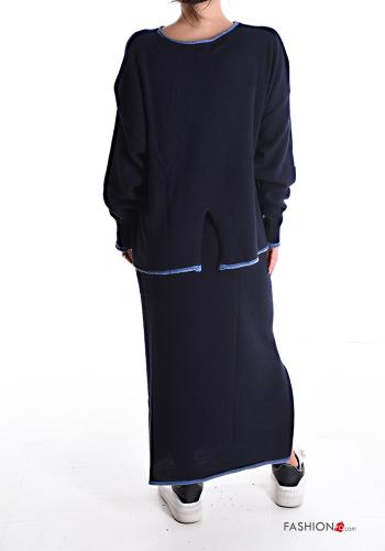 oversized Cashmere Blend Co-ord with split - ph 2