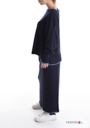oversized Cashmere Blend Co-ord with split - ph 3