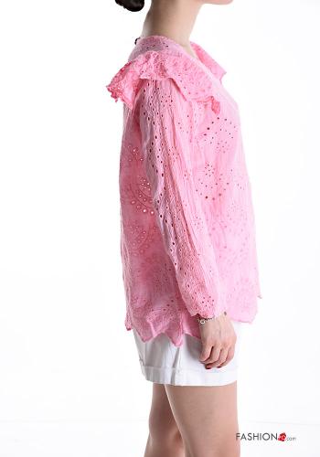 Blusa de Algodón bordado inglés - ph 3