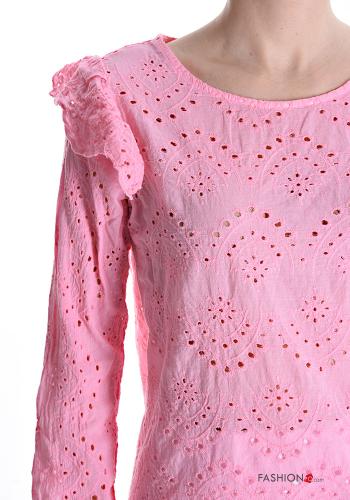 Blusa de Algodón bordado inglés - ph 4