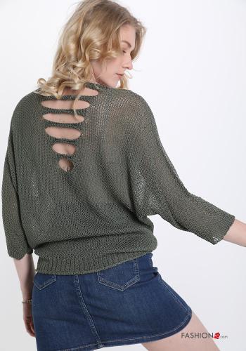 Maglione  scollo a V - ph 1