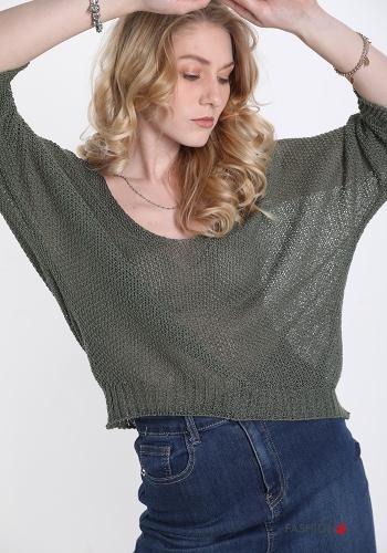Maglione  scollo a V - ph 2
