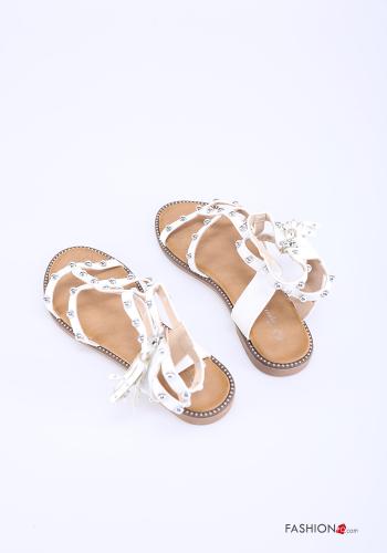 Sandales  avec des clous avec sangle réglable - ph 4
