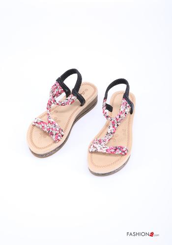 Sandalias  con brillantes - ph 1