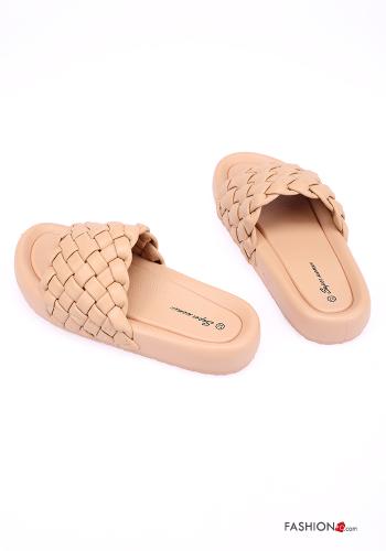 faux leather Sandals - ph 4