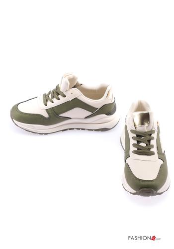 Sneakers ecopelle con zip - ph 2