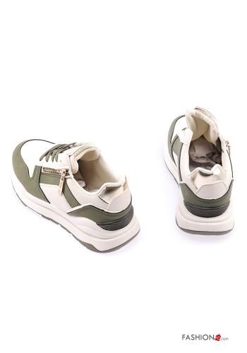 Sneakers ecopelle con zip - ph 4