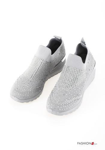 Trainers with rhinestones Wedge - ph 1