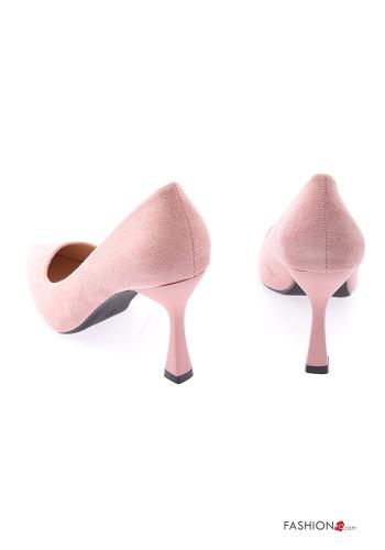 Zapatos de tacón alto Gamuza zapatos de escote - ph 4