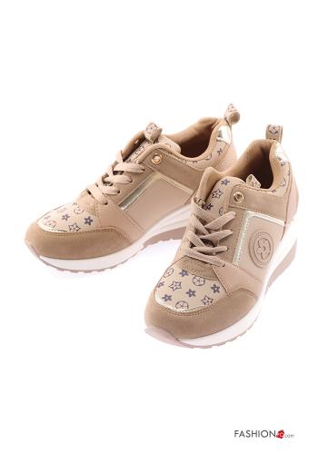 Patterned laces Low-top trainers - ph 1