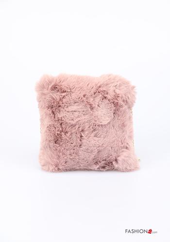 Borsa in Pelliccia ecologica con strass - ph 3