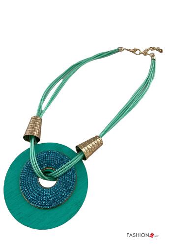 adjustable Necklace with rhinestones - ph 2