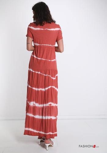 Robe en Coton Imprimé à rayures - ph 2