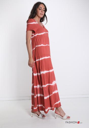 Robe en Coton Imprimé à rayures - ph 3