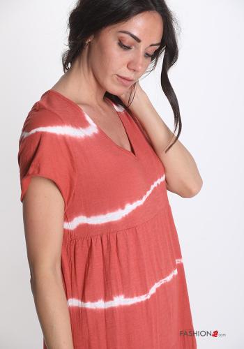 Robe en Coton Imprimé à rayures - ph 4