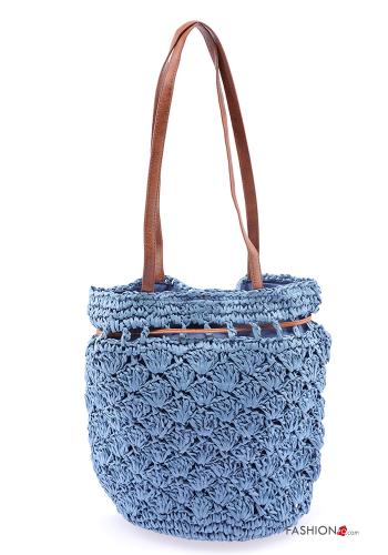 Bolso ajustable Patrón bordado con flecos - ph 3