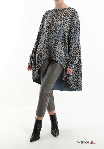Felpa in Cotone Fantasia animalier - ph 1