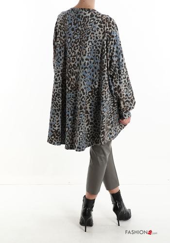 Felpa in Cotone Fantasia animalier - ph 2