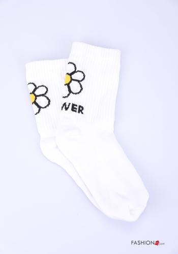 Patterned Cotton Ankle socks - ph 1