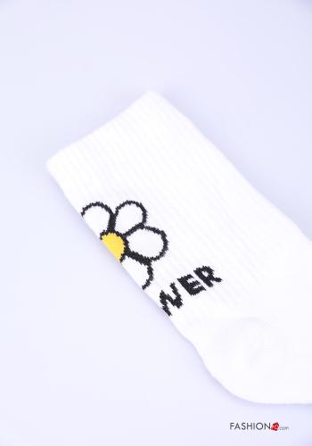 Patterned Cotton Ankle socks - ph 2