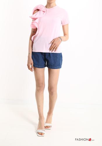 T-shirt de Algodón con volantes - ph 5
