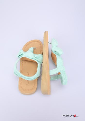 Sandalen  mit Schleife Wildleder - ph 4