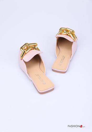 Scarpe basse  sabot (mules) Fantasia naturale - ph 2