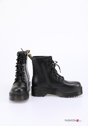 Bottes militaires avec fermeture éclair avec des clous - ph 3