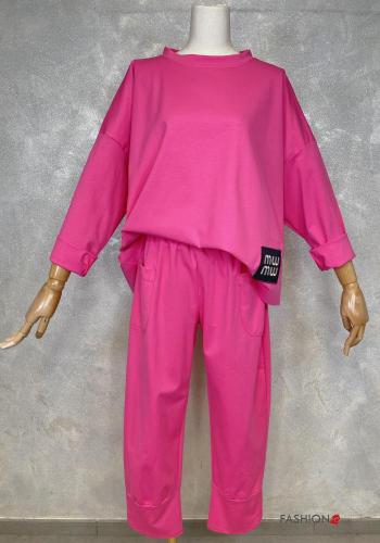 Cotton Sports set with elastic - ph 1
