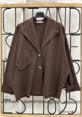 Chaqueta de Algodón extra grande con botones - ph 1