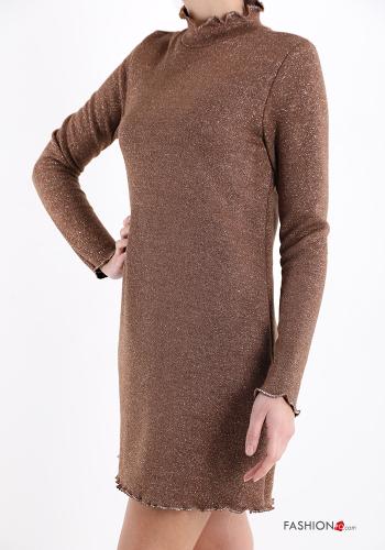 Abito a collo alto lurex - ph 3