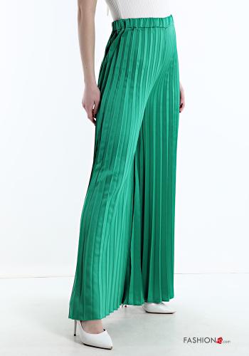 pleated satin Trousers - ph 3