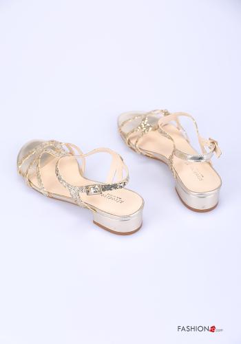 adjustable Genuine Leather Sandals Ankle strap - ph 4