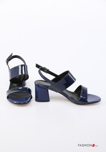 open toe Genuine Leather Sandals Ankle strap - ph 3
