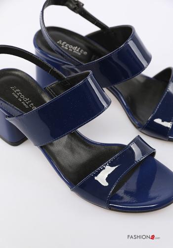 open toe Genuine Leather Sandals Ankle strap - ph 4