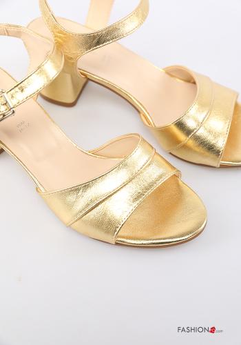 open toe Genuine Leather Sandals Ankle strap - ph 4