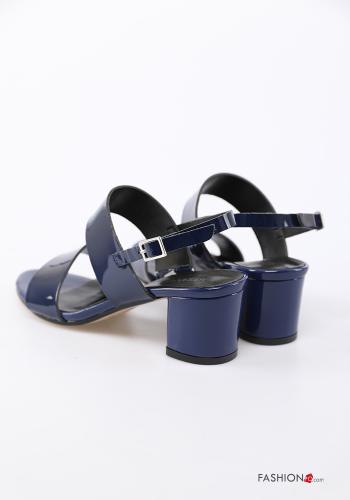 open toe Genuine Leather Sandals Ankle strap - ph 2