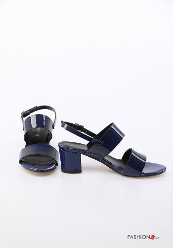 open toe Genuine Leather Sandals Ankle strap - ph 3