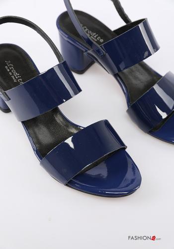 open toe Genuine Leather Sandals Ankle strap - ph 4