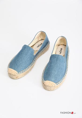 Denim Espadrilles aus Baumwolle - ph 1