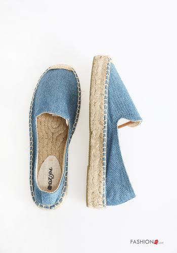Denim Espadrilles aus Baumwolle - ph 2