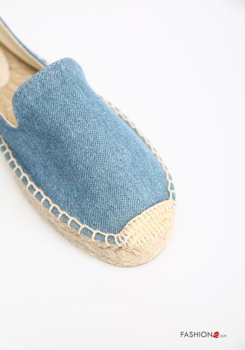 Denim Espadrilles aus Baumwolle - ph 4