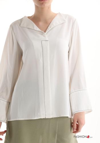 Bluse mit V-Ausschnitt - ph 1