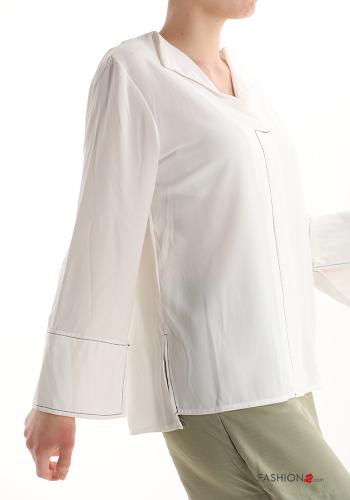 Bluse mit V-Ausschnitt - ph 3