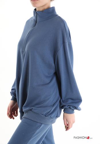 Tuta sportiva in Cotone con tasche con zip - ph 3