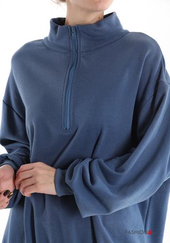 Tuta sportiva in Cotone con tasche con zip - ph 4
