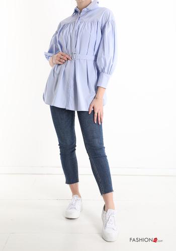 Camicia in Cotone con cintura - ph 5